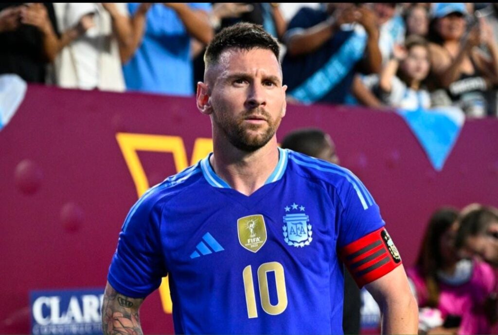 Lionel Messi Argentina National Team Jersey Number 10